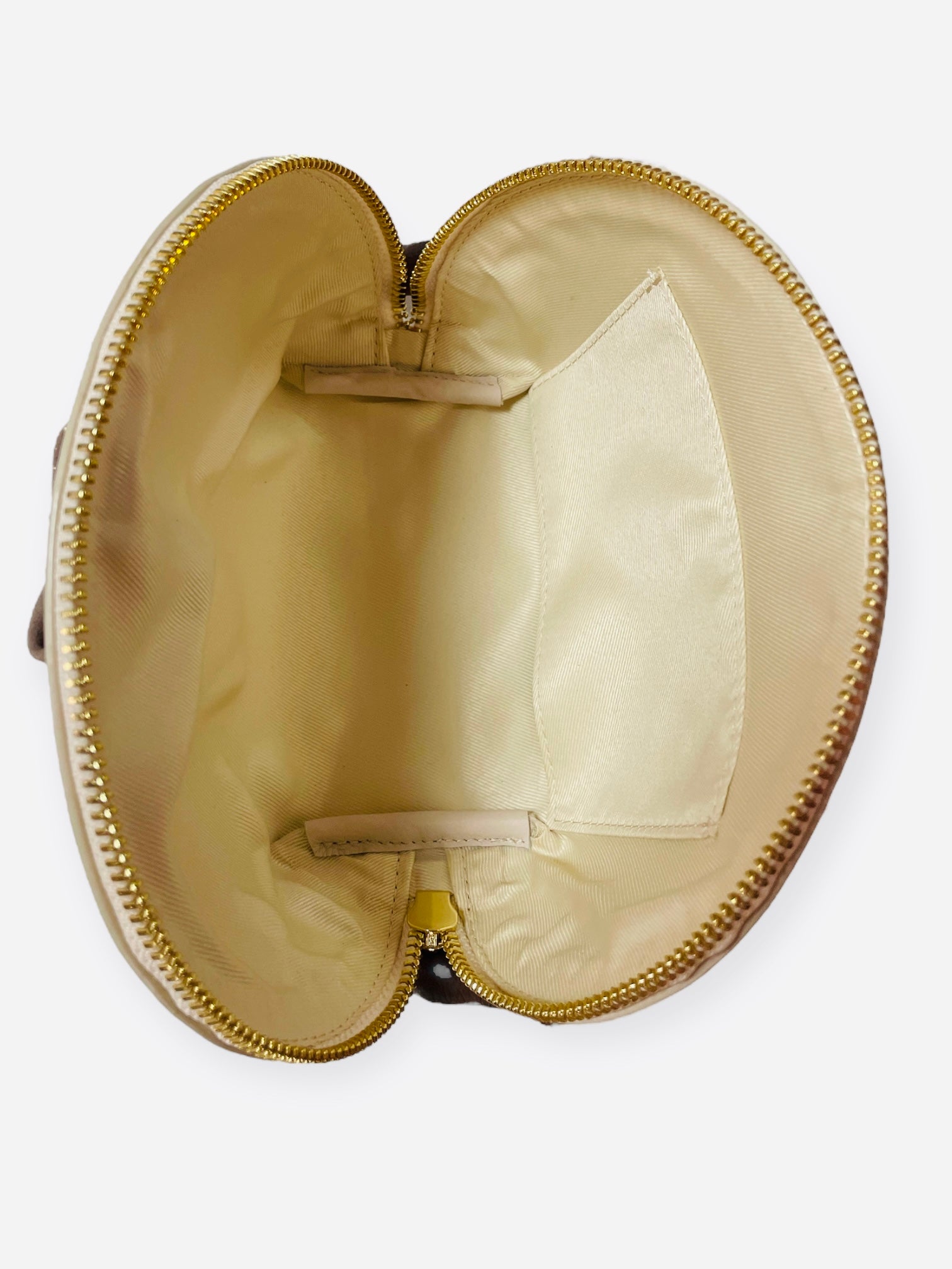 COSMETIC POUCH LARGE - BEIGE