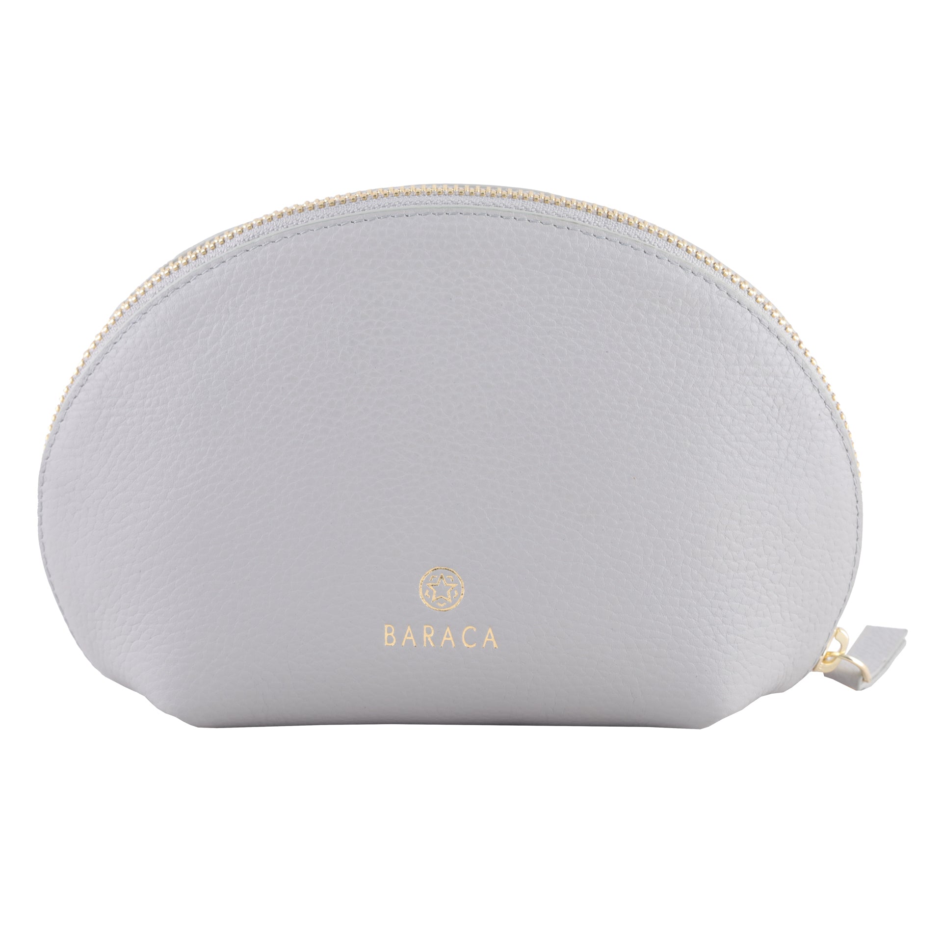 COSMETIC POUCH LARGE - GREY