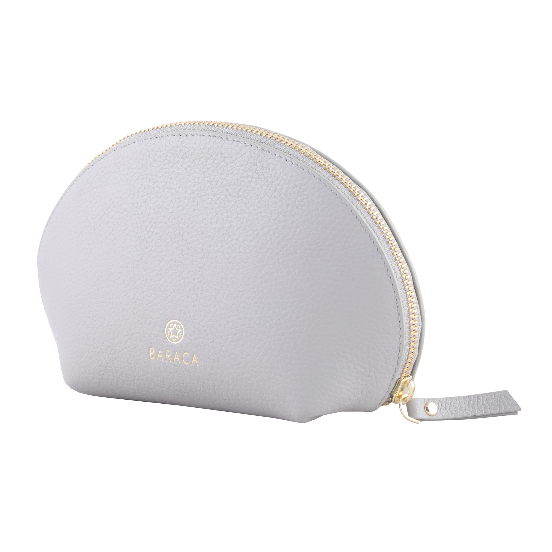 COSMETIC POUCH LARGE - GREY