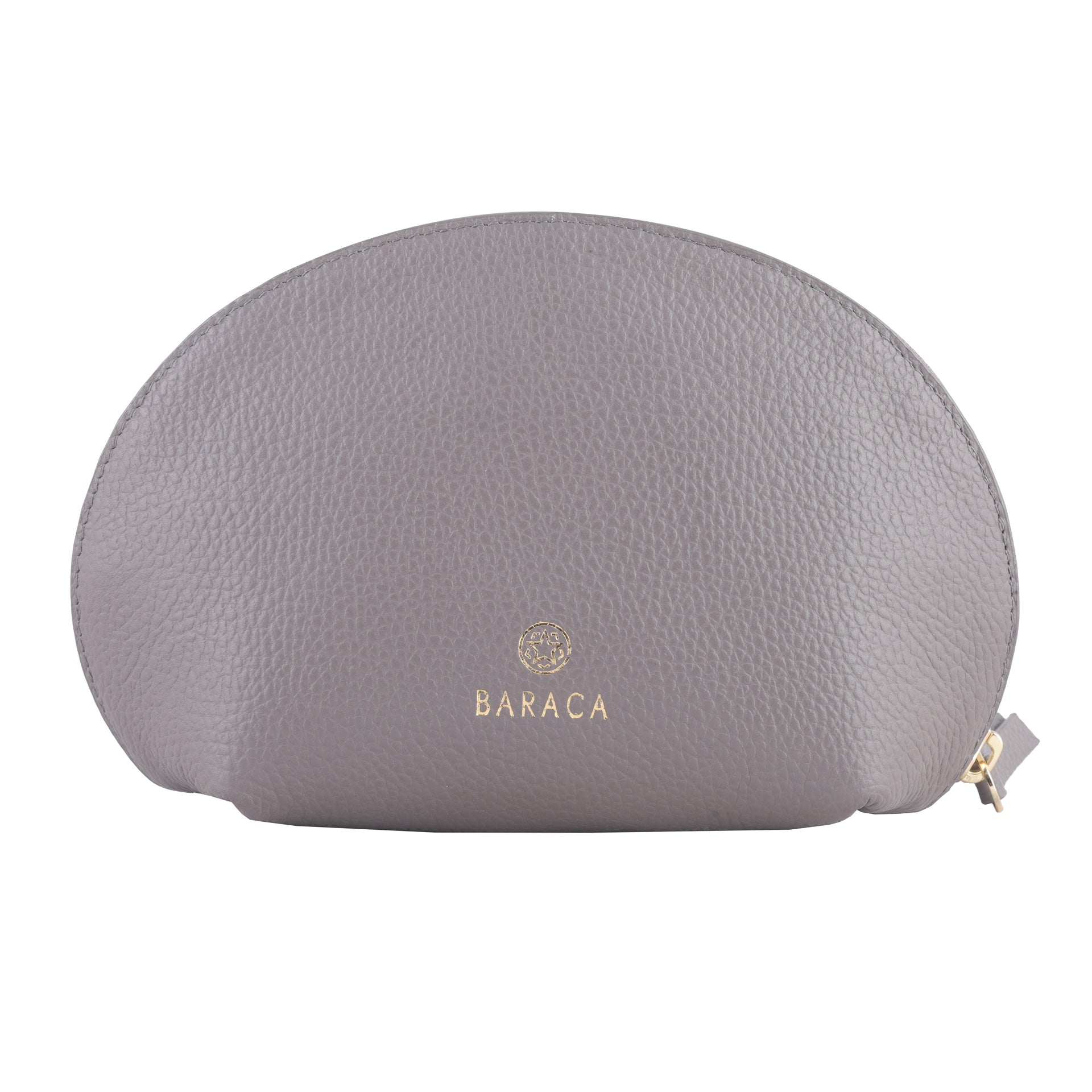 COSMETIC POUCH LARGE - TAUPE