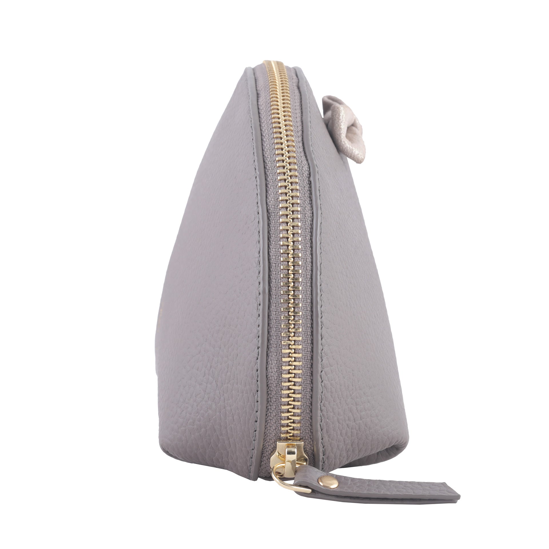 COSMETIC POUCH LARGE - TAUPE