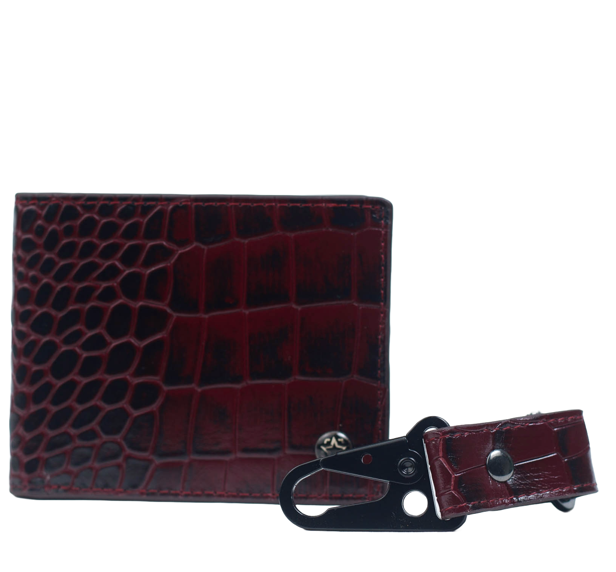 CAIRO - BURGUNDY CROCO