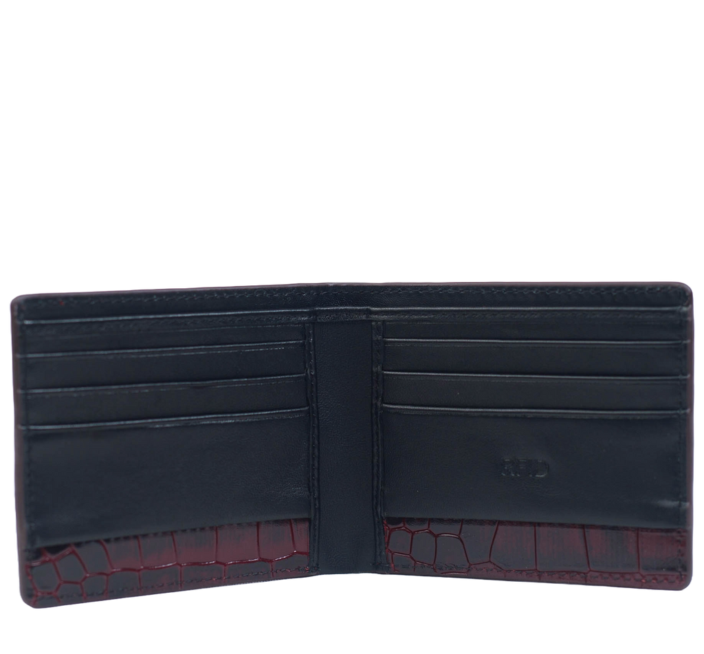 CAIRO - BURGUNDY CROCO