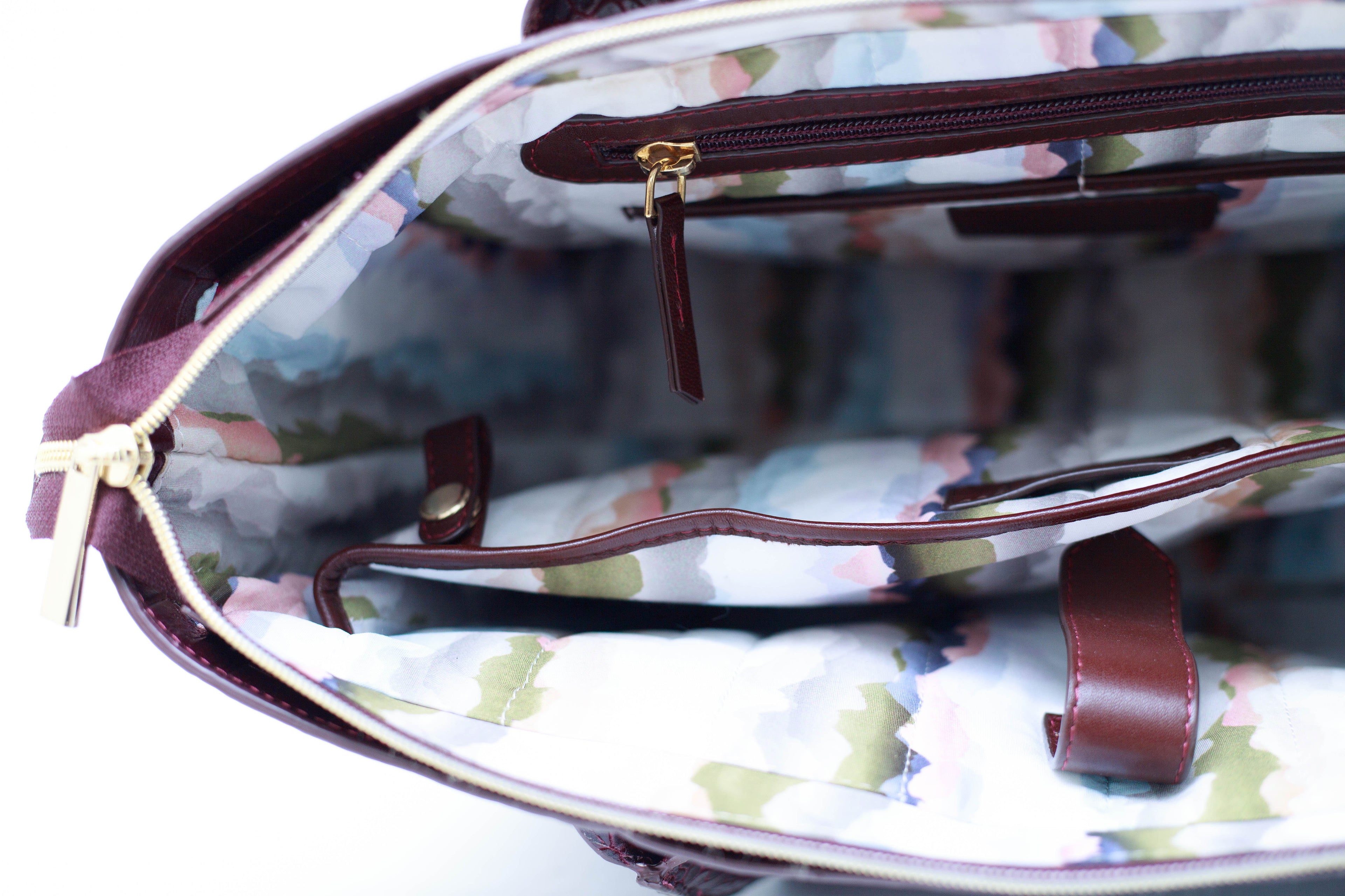 STELLA THE TOTE - BURGUNDY