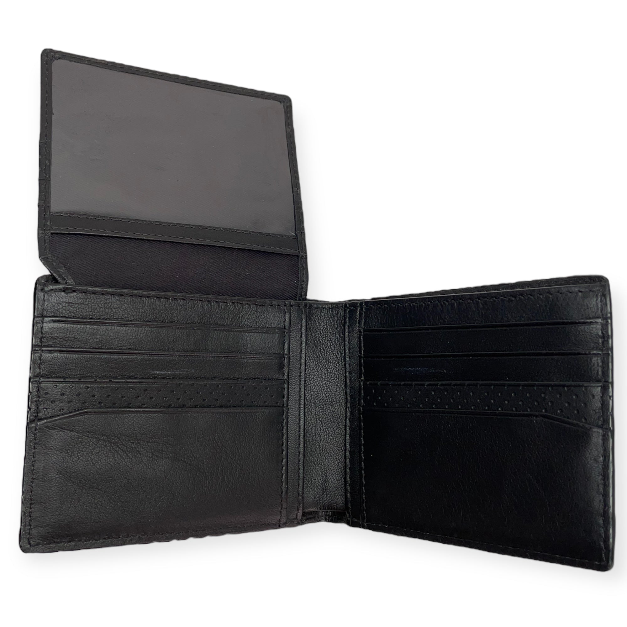 GLOBAL BILLFOLD FLAP - BLACK