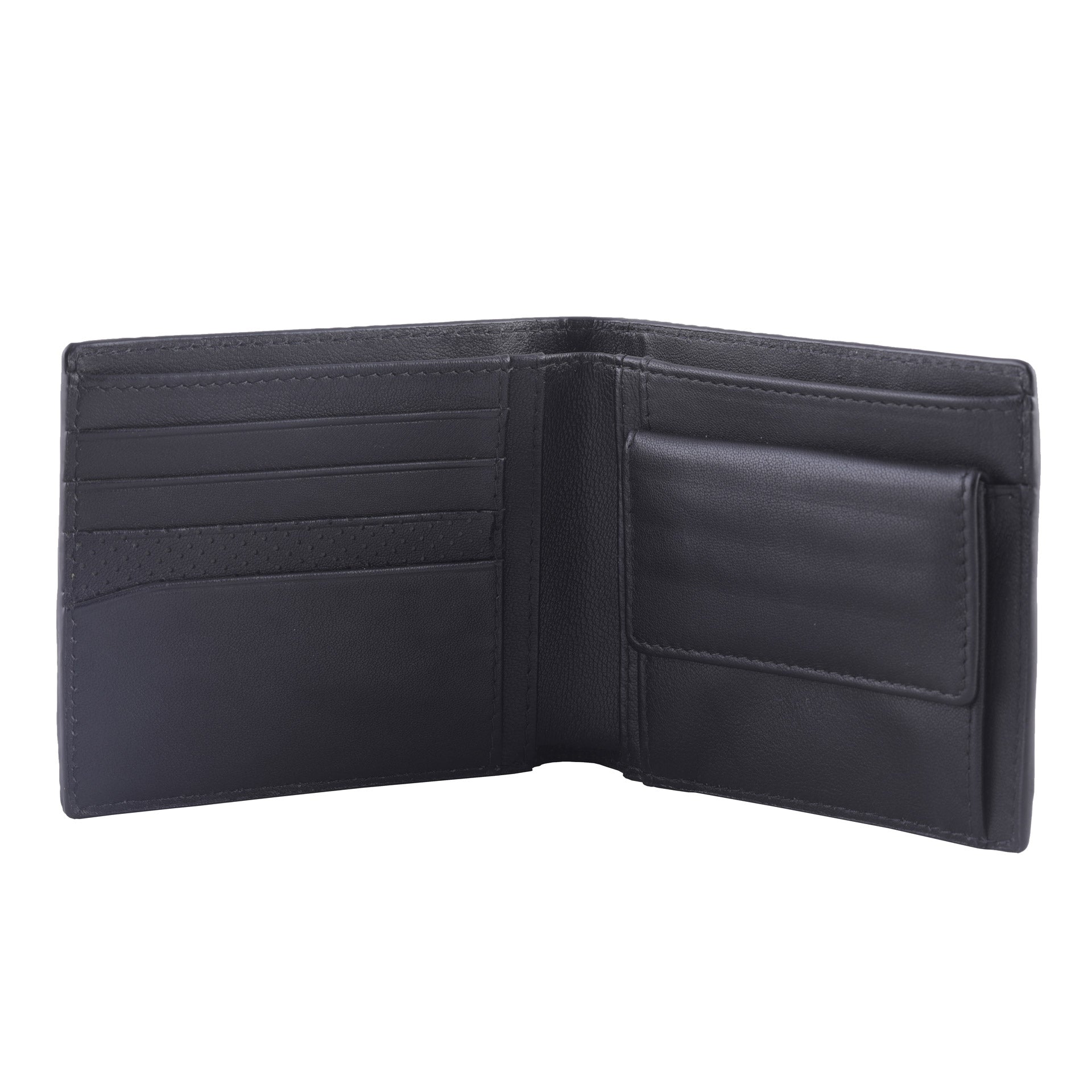 GLOBAL BILLFOLD COIN - BLACK