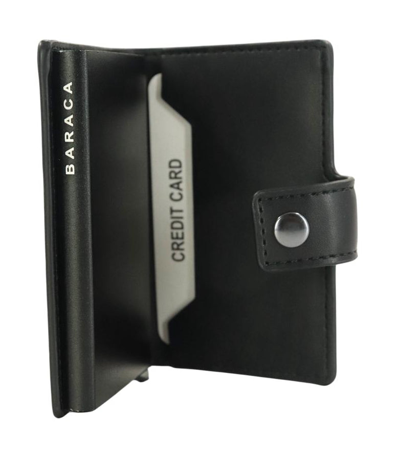 MECHANICAL CARD HOLDER - BLACK