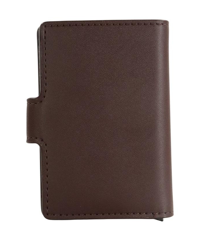 MECHANICAL CARD HOLDER - BURGUNDY