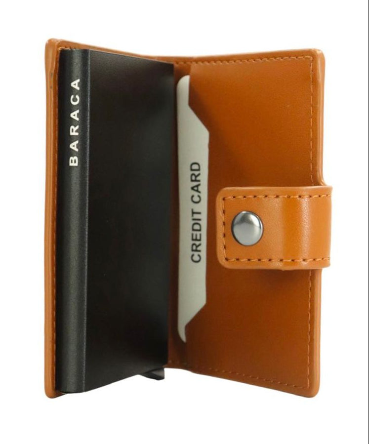 MECHANICAL CARD HOLDER - TAN