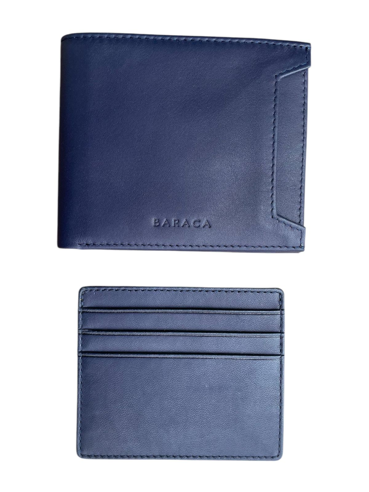 DOUBLE WALLET - NAVY