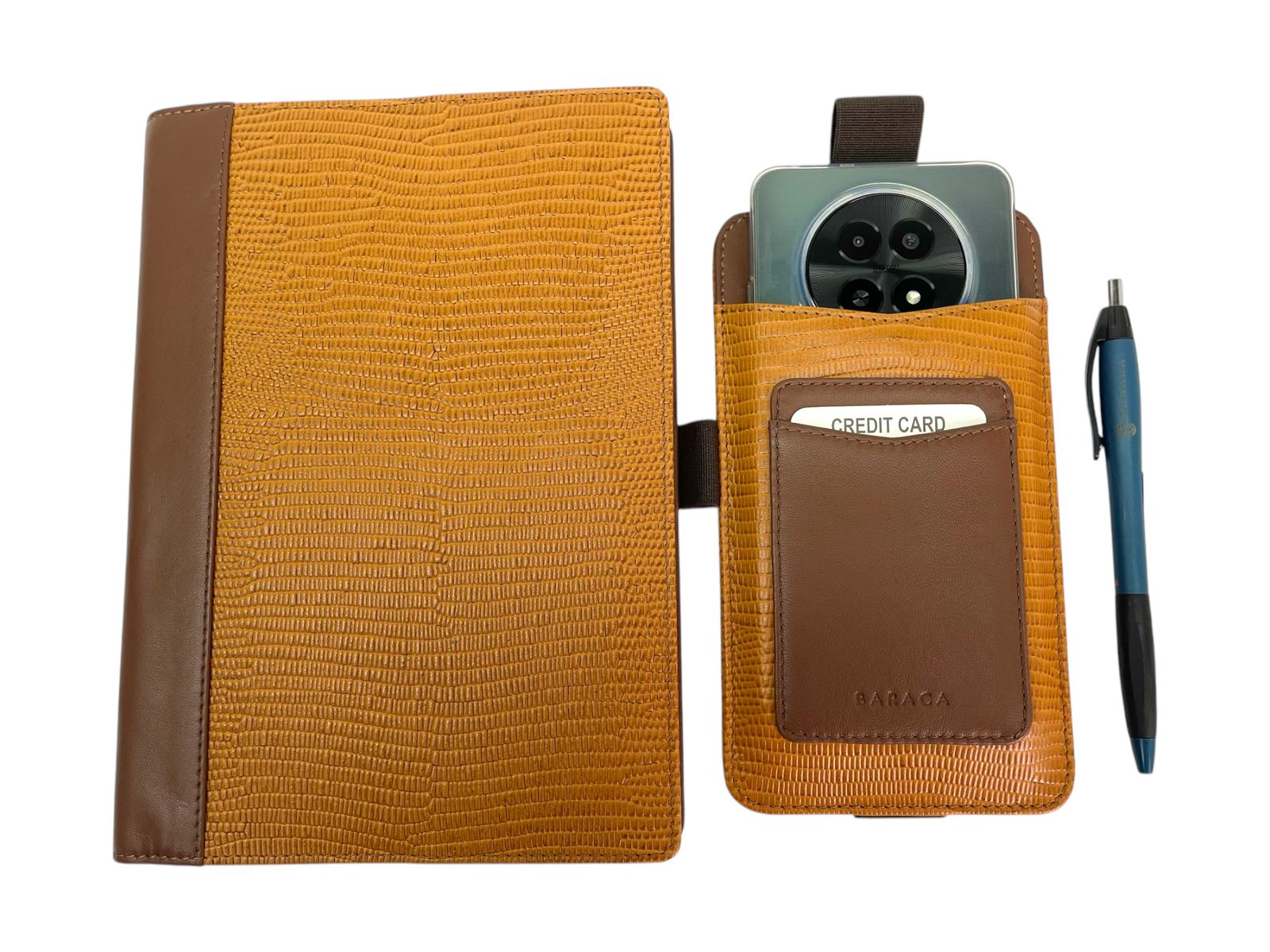 NOTEBOOK COVER - TAN