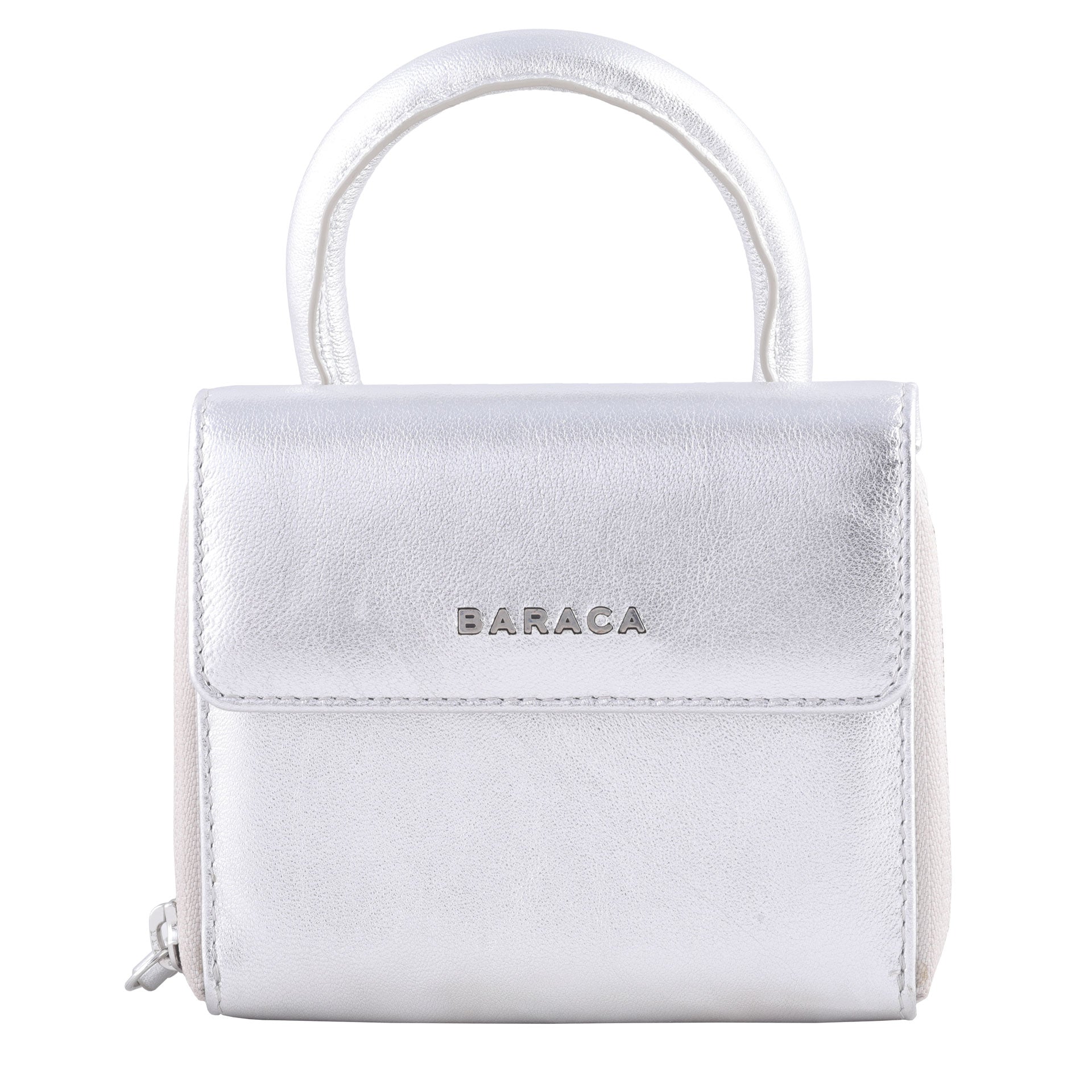 FLAP WALLET - SILVER