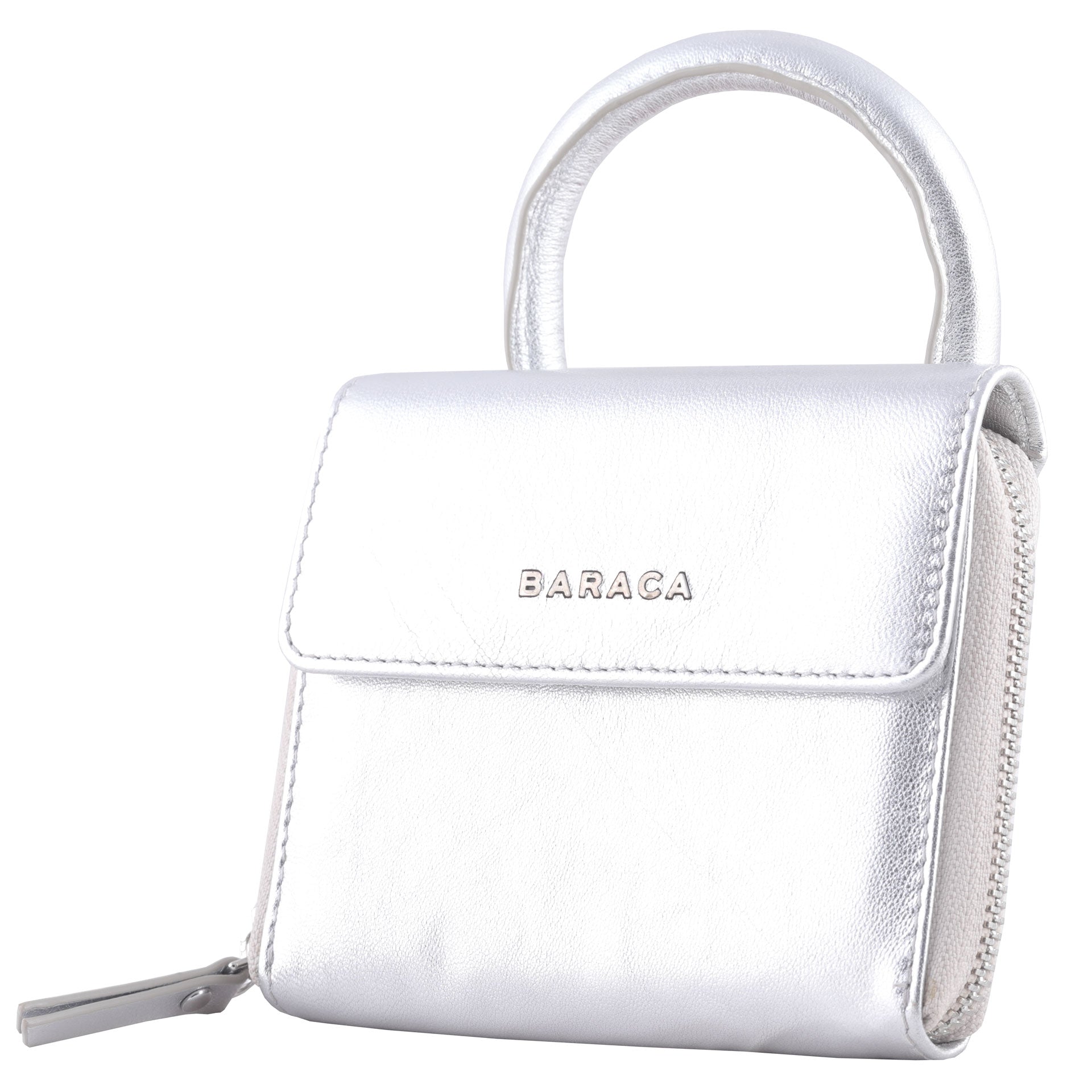 FLAP WALLET - SILVER