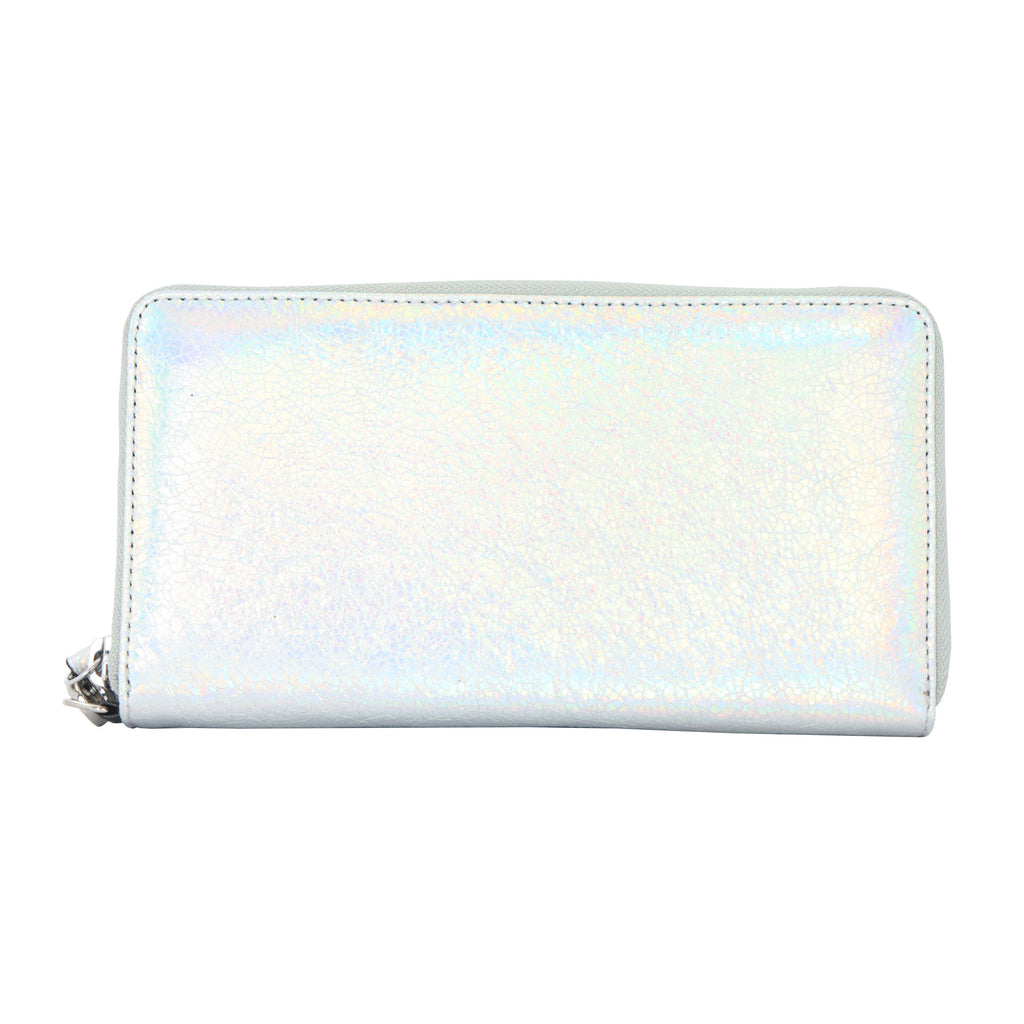 PRINT WALLET - SILVER